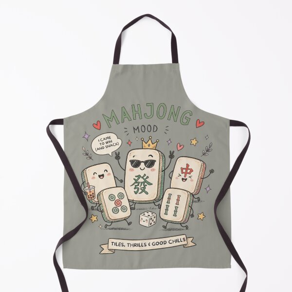 Item preview, Funny Mahjong Game Night Club Player designed and sold by Kipcio.