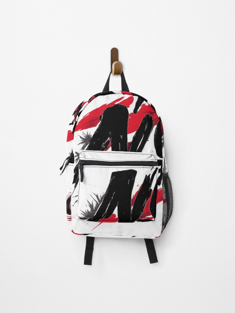 Thumbnail 1 of 3, Backpack, No Risk No Story — Graffiti Splash Tee designed and sold by RdzDesign.