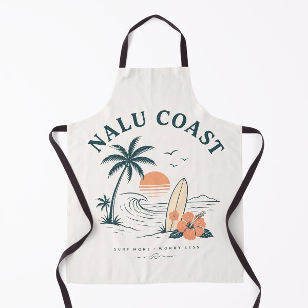 Item preview, Surf More Worry Less | Tropical Sunset Surf Design designed and sold by Nalu Coast.