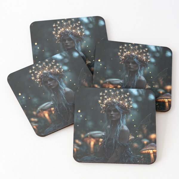 Item preview, Starlit Fairy Queen of Twilight designed and sold by Storybook Botanica.