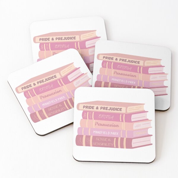 Item preview, Jane Austen Stack of Books | Bookish Classics designed and sold by Nyxander's Bookish Catalogue.