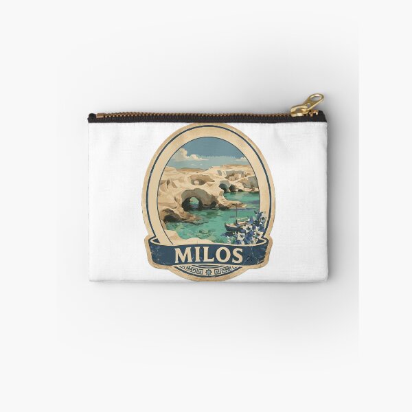 Item preview, Vintage Milos Sarakiniko Beach & Volcanic Cliffs Travel designed and sold by CharaFei.Art.