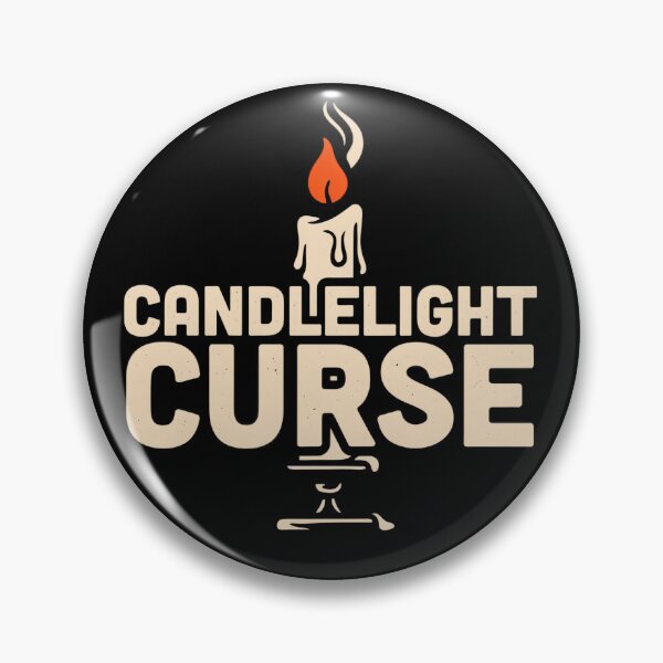 Item preview, Halloween Candle – Candlelight Curse designed and sold by No Excuses Supply.