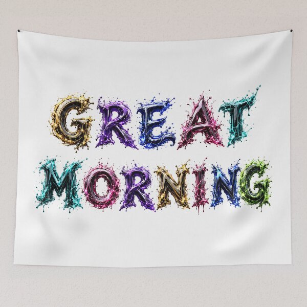 Item preview, Liquid Radiance: A Great Morning Greeting designed and sold by BlissBlvdShop.