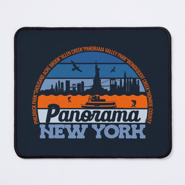 Item preview, Panorama New York Sunset Retro Vintage Local Pride Logo designed and sold by CRHPOD20.