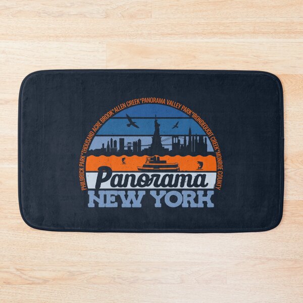 Item preview, Panorama New York Sunset Retro Vintage Local Pride Logo designed and sold by CRHPOD20.