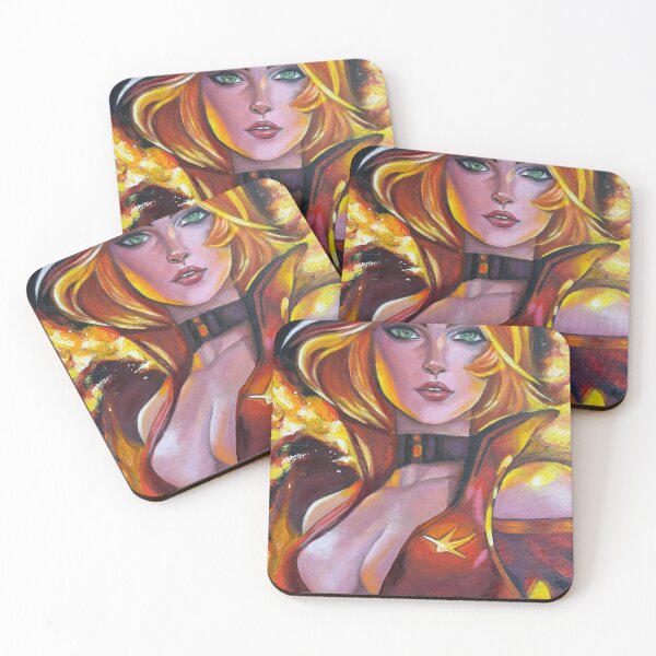 Item preview, Fiery Warrior Princess Oil Portrait designed and sold by VitaMel.