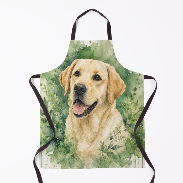 Item preview, Labrador Watercolor Green – Nature Inspired Dog Lover Gift | Artistic Labrador Illustration designed and sold by TimberTail8.