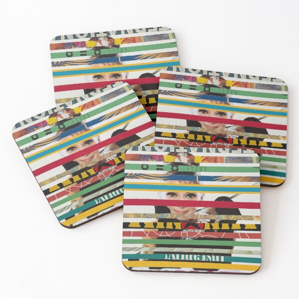 Item preview, Colorful Striped Collage with Celebrity designed and sold by veraD58.
