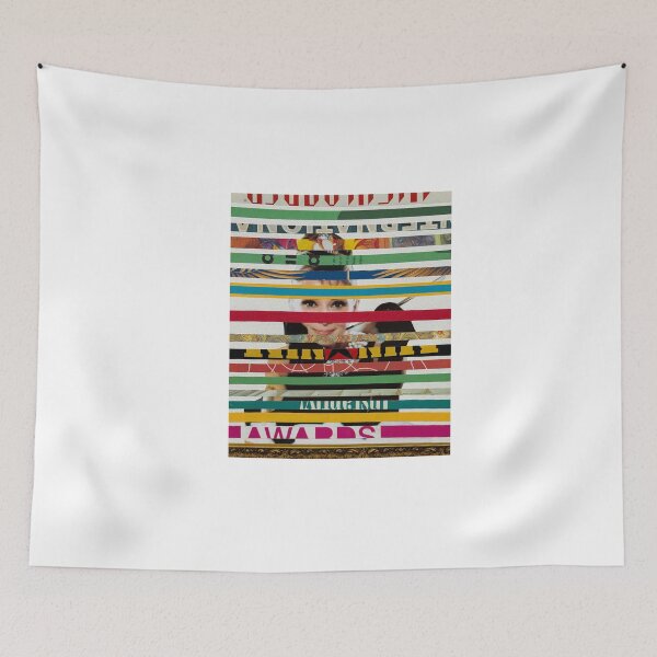 Item preview, Colorful Striped Collage with Celebrity designed and sold by veraD58.