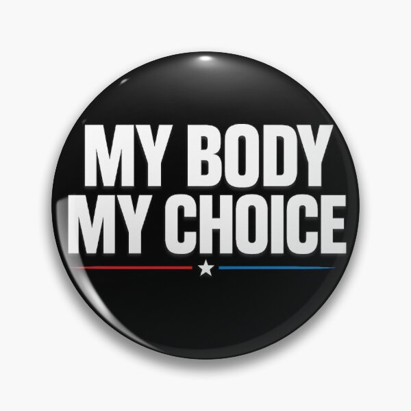 Item preview, My Body My Choice Typography Design designed and sold by Ideology-Ink.