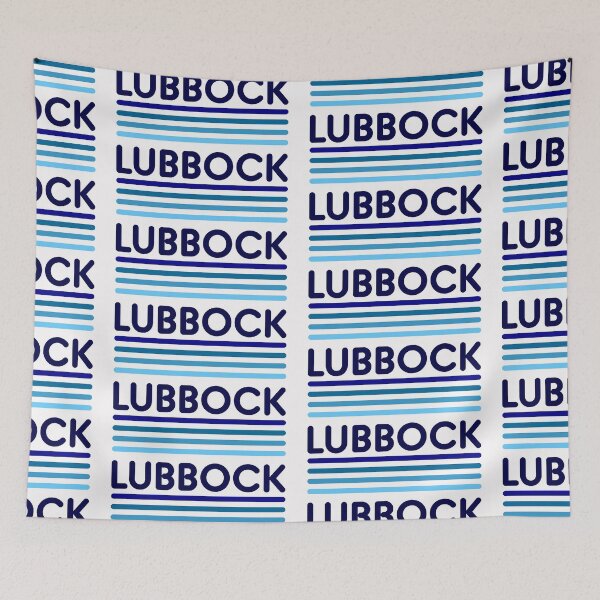 Item preview, Lubbock Fade Blue designed and sold by Normbot2000.