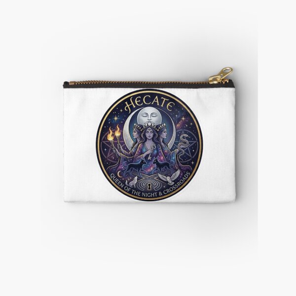 Item preview, Hecate Queen of the Crossroads - Witchy Occult Celestial Art designed and sold by rufusorosen.