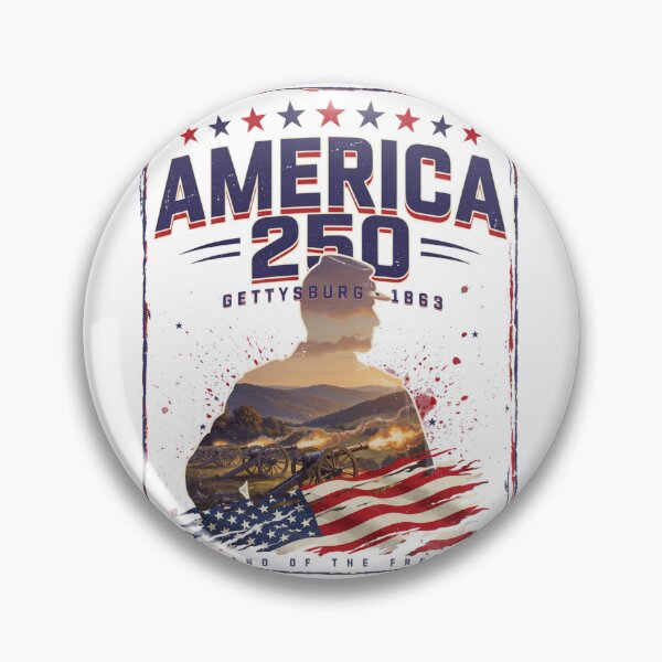 Item preview, America 250 Gettysburg T-Shirt | Civil War Soldier Silhouette Patriotic 1863 Tee v1 designed and sold by DarylWelsh2024.