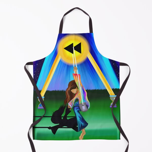 Item preview, Little Girl Swinging Back in Time to Childhood designed and sold by Deborah Camp.