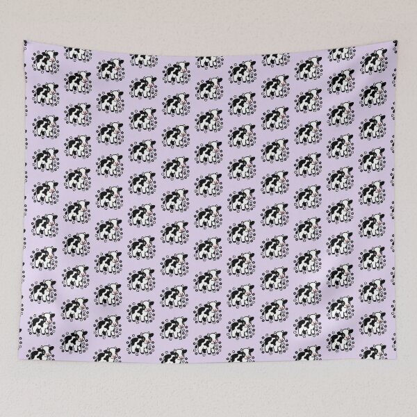 Item preview, Cowgirl Roots Country Blooms Cow Art designed and sold by amusefullife.