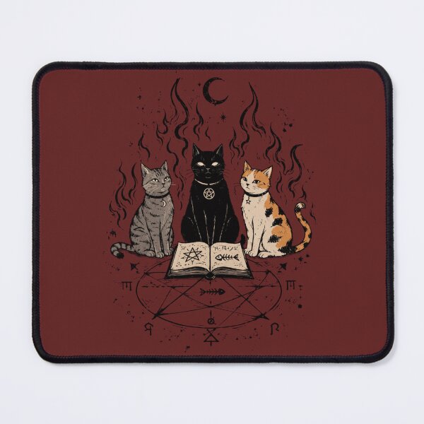 Item preview, Three Witch Cats Summoning Magic designed and sold by ArcSeisaku.