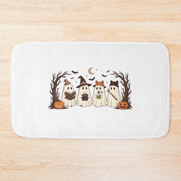 Item preview, Cute Spooky Halloween Ghost Witch Coven Squad designed and sold by gillaarts.