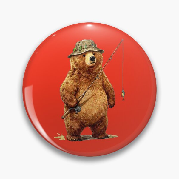 Item preview, Bear Fisherman designed and sold by AMERICANCHEEZ.