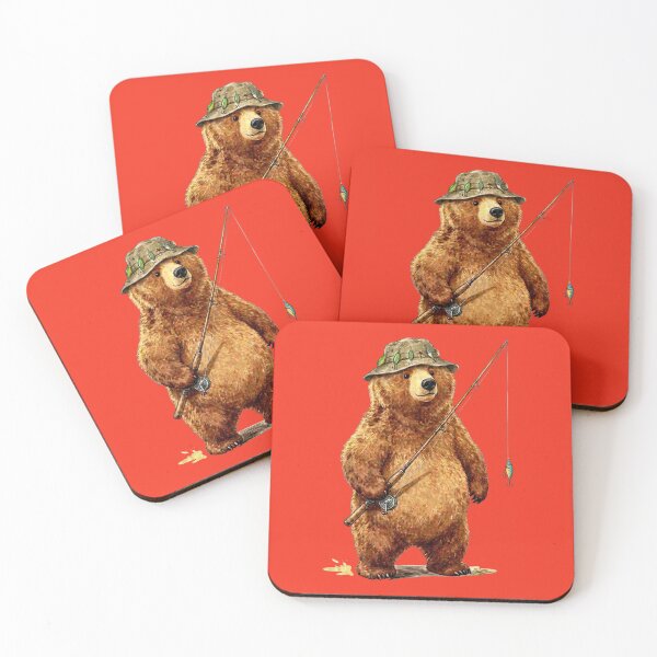 Item preview, Bear Fisherman designed and sold by AMERICANCHEEZ.