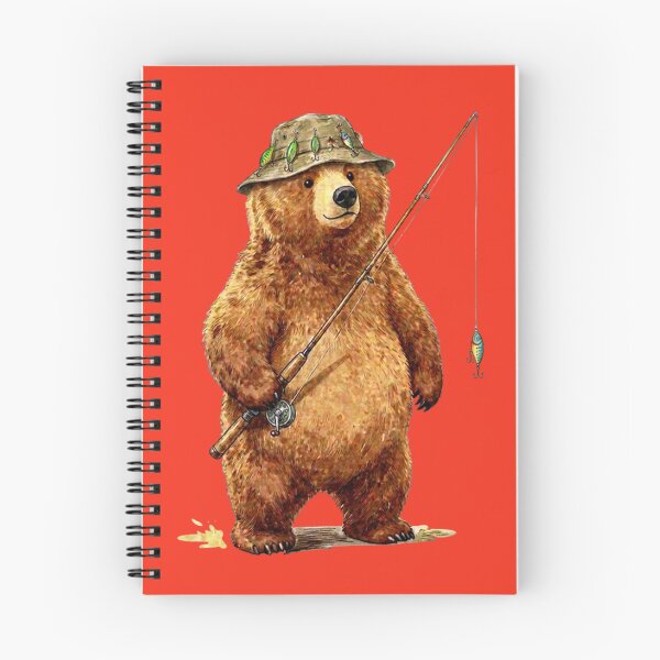 Item preview, Bear Fisherman designed and sold by AMERICANCHEEZ.