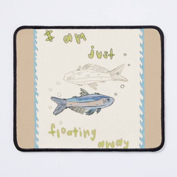 Item preview, Floating Fish and Ocean Waves designed and sold by solomongriffiny.