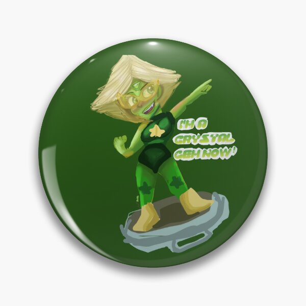 Item preview, Steven Universe-Peridot “I’m a Crystal Gem Now”! designed and sold by lilmzannie97.