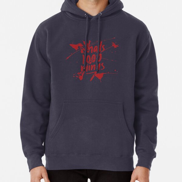 Mens 1000 Minus 7 Cool Novelty Anime Sweatshirt