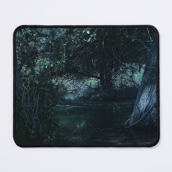 Item preview, Mystic Dark Forest Lake - Moody Nature Photography designed and sold by rufusorosen.