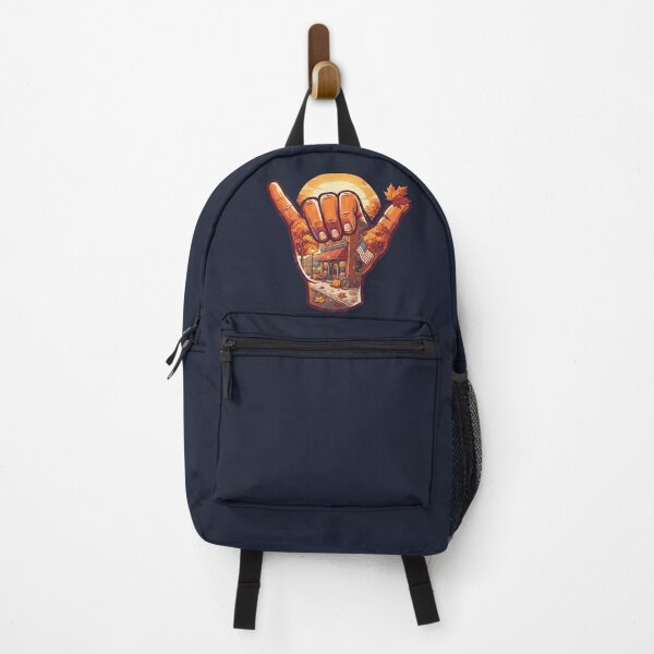 Item preview, USA Shaka Autumn Small Town Thanksgiving Flag designed and sold by MythicCotton.