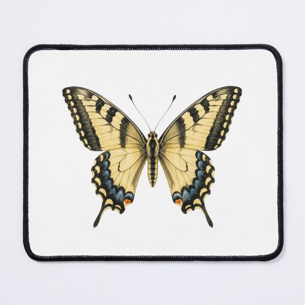 Item preview, Vintage Watercolor Swallowtail Butterfly | Botanical Butterfly Illustration designed and sold by Ethereal-Rain.