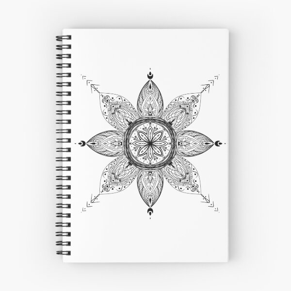 Item preview, Moon Phase Boho Floral Line Art designed and sold by Dizzyke.