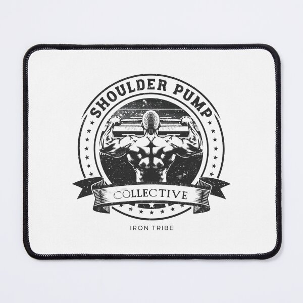 Item preview, Shoulder Pump Collective | Gym Brotherhood Delts Club | Bodybuilding Streetwear designed and sold by Sparkofart07.