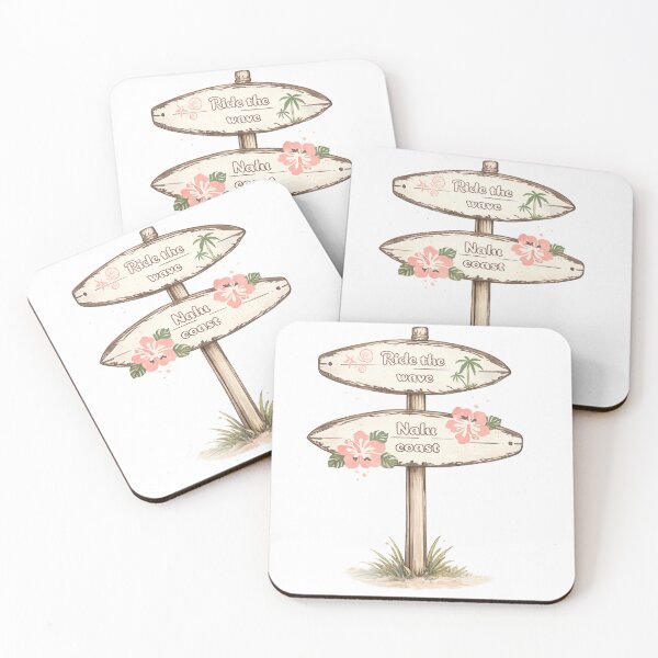 Item preview, Ride the Wave | Tropical Surf Sign | Nalu Coast designed and sold by Nalu Coast.