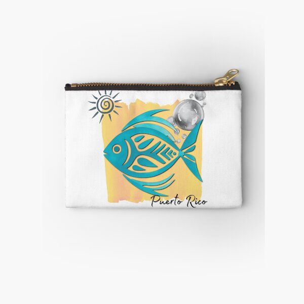 Item preview, Puerto Rico Tropical Fish Watercolor Beach Design designed and sold by DonnaRaine.