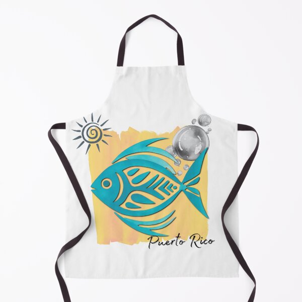 Item preview, Puerto Rico Tropical Fish Watercolor Beach Design designed and sold by DonnaRaine.