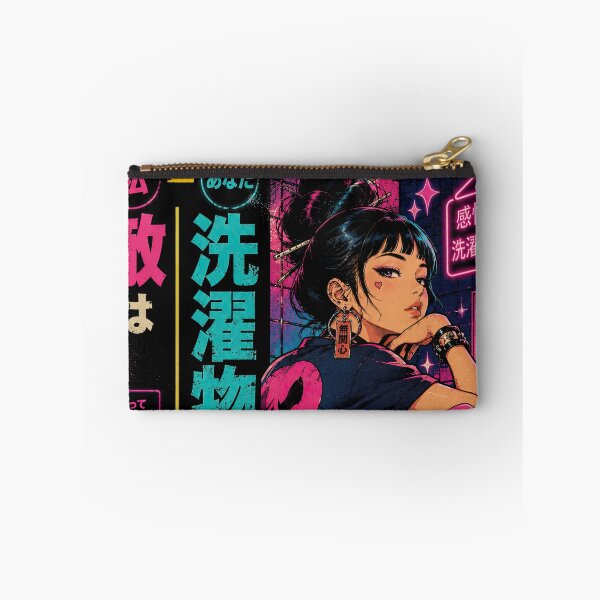 Item preview, The Enemy Is Laundry – Japanese Neon Pop Art designed and sold by obstinator.