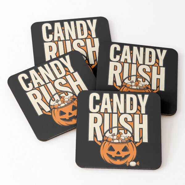 Item preview, Jack-O'-Lantern Candy Bucket – Candy Rush  designed and sold by No Excuses Supply.