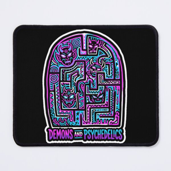 Item preview, Demons and Psychedelics designed and sold by ViralVisionsCreating .