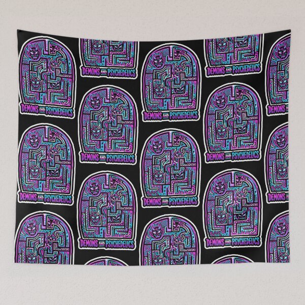 Item preview, Demons and Psychedelics designed and sold by  ViralVisionsCreating .