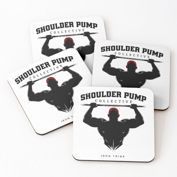 Item preview, Shoulder Pump Collective | Gym Brotherhood Delts Club | Bodybuilding Streetwear designed and sold by Sparkofart07.