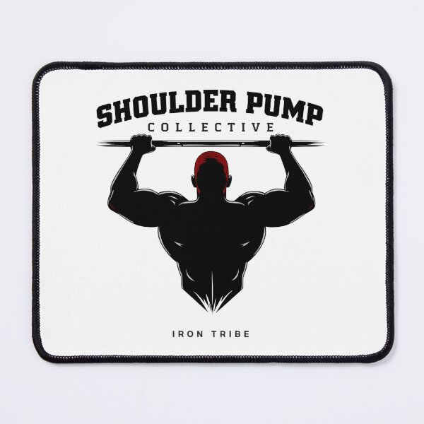 Item preview, Shoulder Pump Collective | Gym Brotherhood Delts Club | Bodybuilding Streetwear designed and sold by Sparkofart07.