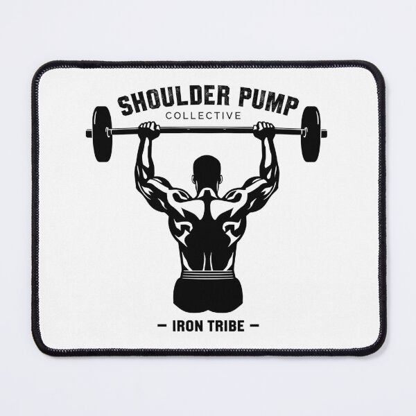 Item preview, Shoulder Pump Collective | Gym Brotherhood Delts Club | Bodybuilding Streetwear designed and sold by Sparkofart07.