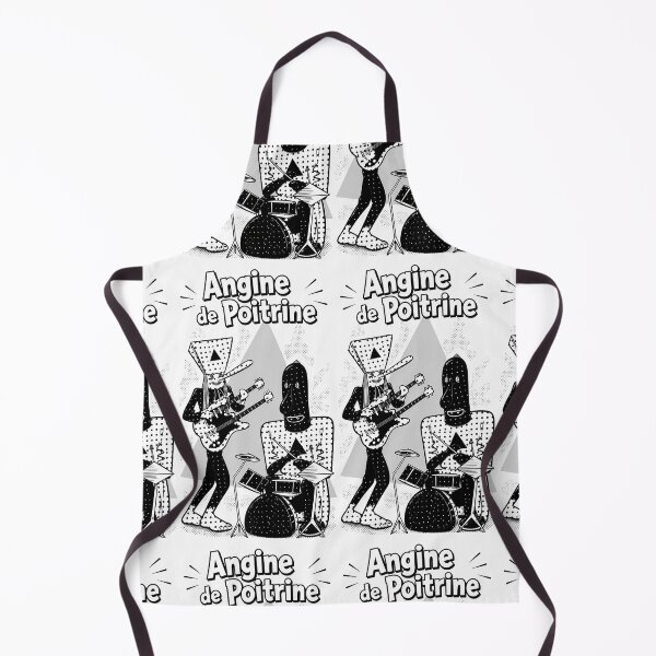 Item preview, Angine de Poitrine band, black and white (fan art) designed and sold by PopCultureAndStuff.