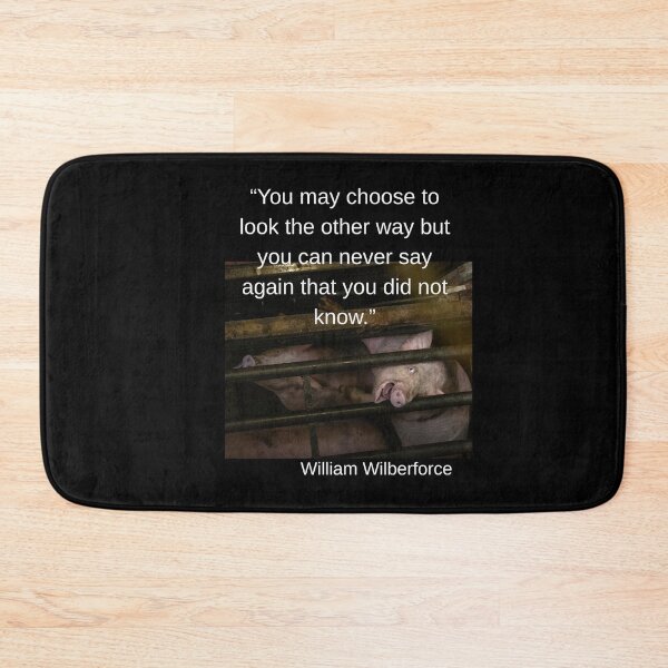 Item preview,  Bold vegan and animal rights protest design designed and sold by VoiceForAnimals.