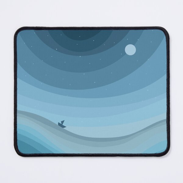 Item preview, Great Wave and a Little Boat at Midnight designed and sold by Utali.