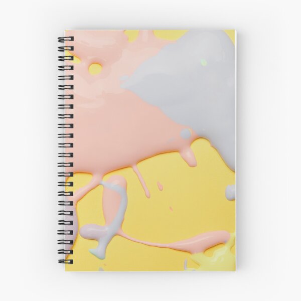 Item preview, Melting Pastels – Abstract Yellow Paint Pour Design designed and sold by BuckaBaby.