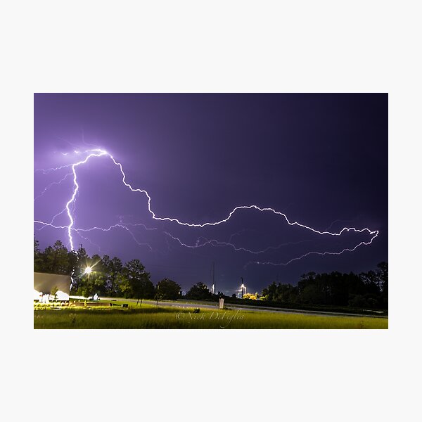 Item preview, Electric Sky On The Georgia Alabama Border designed and sold by mesotography.