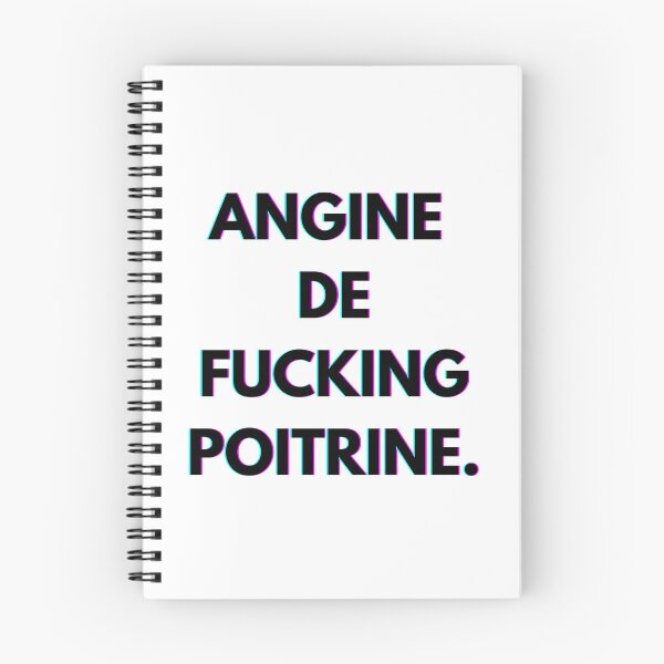 Item preview, Angine de Poitrine (fan art) designed and sold by PopCultureAndStuff.