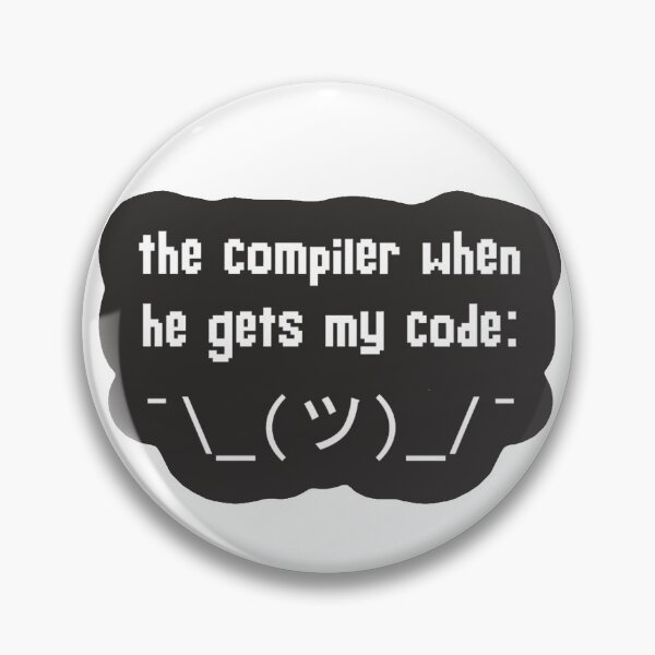 Item preview, Compiler problem (dark mode version) designed and sold by Robs-IT-Ecke.